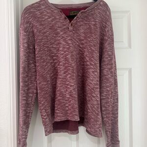 Lucky Brand red long sleeve